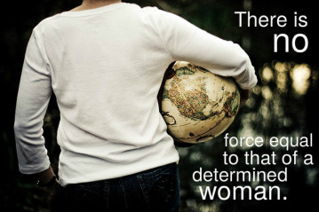 Woman, Woman Quote, Determination